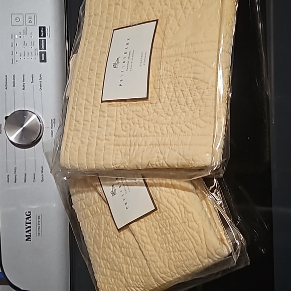 Pottery Barn Hanna Standard Sham, Yellow - Picture 2 of 2